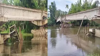 നിർമാണത്തിലിരിന്ന പാലത്തിന്റെ സ്പാൻ തകർന്ന് അപകടം; കാണാതായ തൊഴിലാളികളിൽ ഒരാൾ മരിച്ചു
