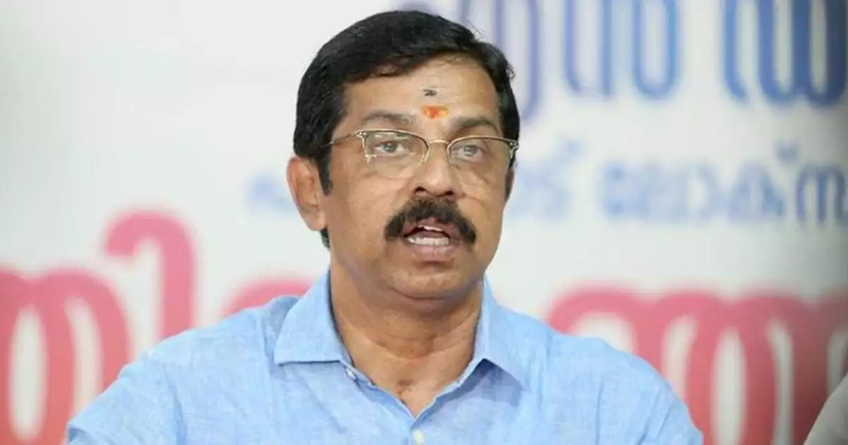 'ബിജെപി സംസ്ഥാന വൈസ് പ്രസിഡന്റ് സി കൃഷ്ണകുമാർ പീഡിപ്പിച്ചു'; രാജീവ് ചന്ദ്രശേഖറിന് പരാതി നൽകി യുവതി