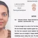 'ജീവനക്കാരെ വിളിച്ചു വരുത്താൻ സിൻഡിക്കേറ്റ് അംഗങ്ങൾക്ക് അധികാരമില്ല'; രജിസ്ട്രാർ ഇൻ ചാർജ് മിനി കാപ്പന്‍റെ സർക്കുലർ