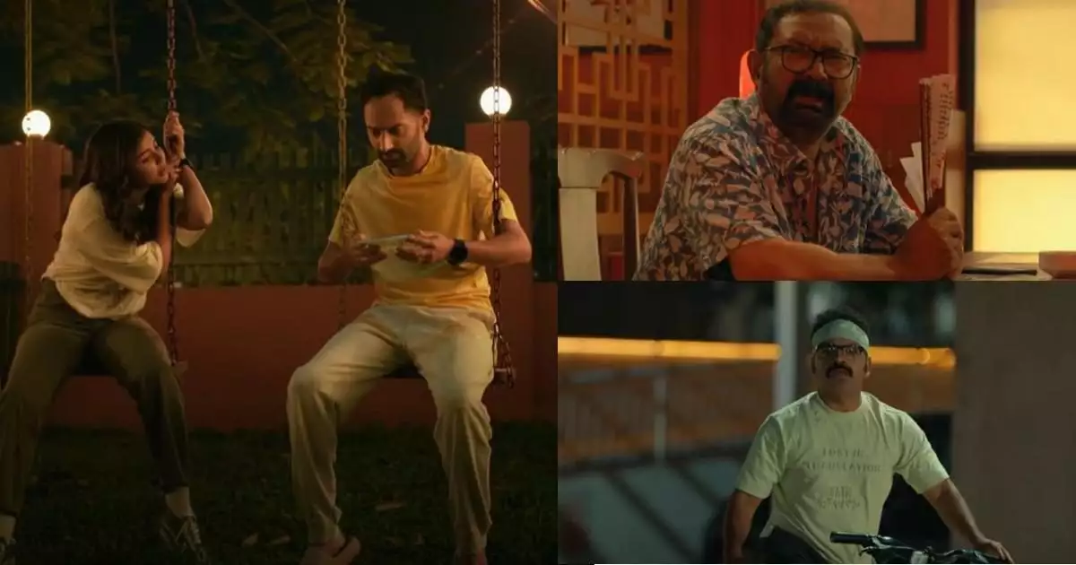 ഓണം കളറാക്കാൻ ഫഹദും കല്യാണിയും; ചിരി നിറച്ച് 'ഓടും കുതിര ചാടും കുതിര' ട്രെയിലർ