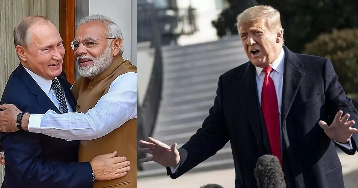 'ഇന്ത്യ യുദ്ധത്തിന് ഇന്ധനം പകരുന്നു'; 24 മണിക്കൂറിനുള്ളില് ഇറക്കുമതി തീരുവ കുത്തനെ ഉയര്ത്തും; ഭീഷണിയുമായി ഡൊണാള്ഡ് ട്രംപ്