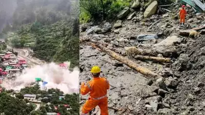 ഉത്തരാഖണ്ഡിലെ മിന്നല്‍ പ്രളയത്തിൽ 4 മരണം; രക്ഷാപ്രവര്‍ത്തനം തുടരുന്നു, വൻ നാശനഷ്ടം