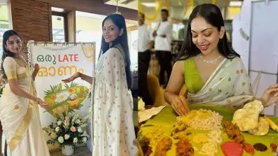 തിരുവോണം ആഘോഷിക്കാൻ പറ്റാത്തത് ആ കാരണം കൊണ്ട്.. ; 'ഒരു ലേറ്റ് ഓണം' ആഘോഷിച്ച് അഹാന
