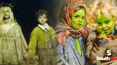 അന്യഗ്രഹജീവികളോ നാടോടിക്കഥയോ? വൂൾപിറ്റിലെ പച്ച നിറമുള്ള കുട്ടികൾ..