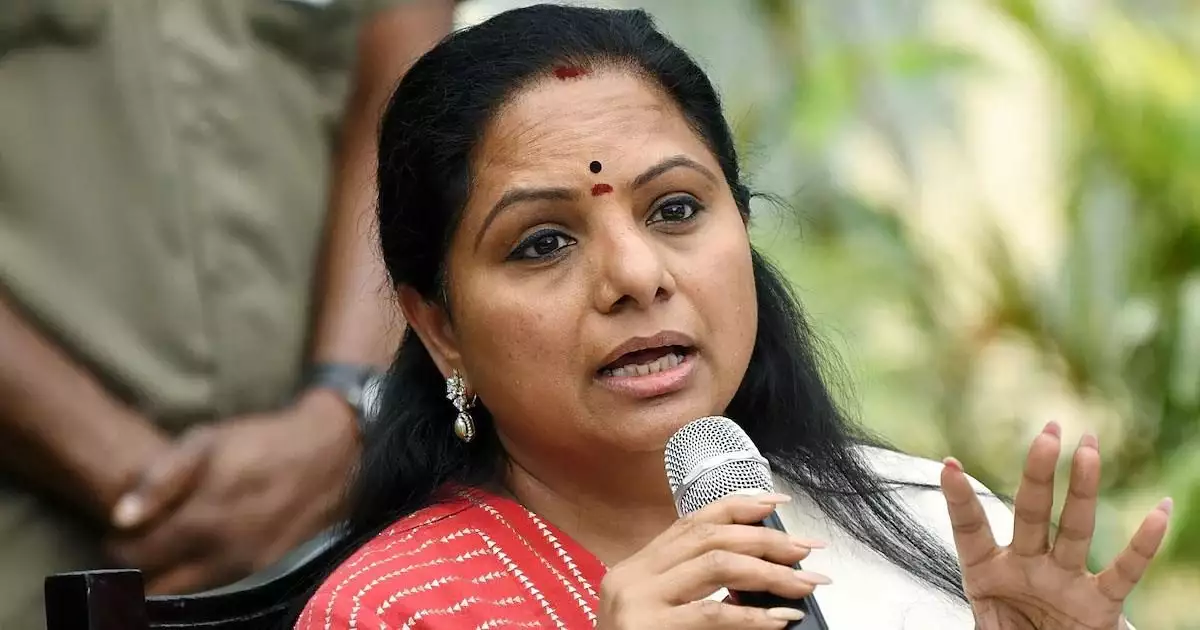 പാർട്ടിയിൽ സംഘർഷം; സസ്പെൻഷന് പിന്നാലെ ബിആർഎസ് വിട്ട് കവിത, എംഎൽസി പദവിയും രാജിവെച്ചു