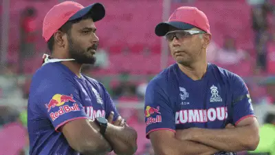 സഞ്ജുവിന്റെ നായക സ്ഥാനം തട്ടിയെടുത്ത് റിയാൻ പരാഗ്; ദ്രാവിഡ് രാജസ്ഥാൻ വിട്ടതിന്റെ കാരണം ഇങ്ങനെ