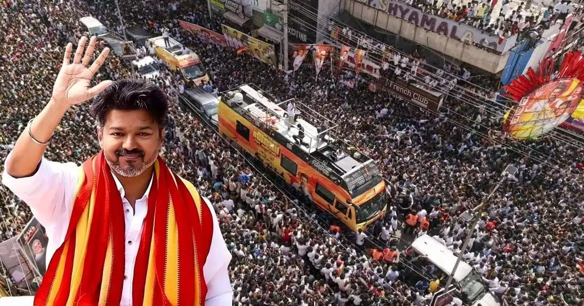 കരൂർ ദുരന്തത്തിന് പിന്നാലെ വീണ്ടും സംസ്ഥാന പര്യടനത്തിന് ടിവികെ അധ്യക്ഷൻ വിജയ്; ആഴ്ചയിൽ 4 യോഗം വീതം നടത്തും, ആദ്യ യോഗം ഡിസംബറിൽ