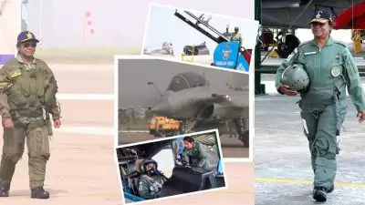 റഫാലിൽ പറന്ന് രാഷ്ട്രപതി ദ്രൗപതി മുർമു; സ്വന്തമാക്കിയത് ചരിത്ര നേട്ടം