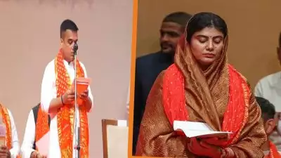 ഗുജറാത്ത് മന്ത്രിസഭ വിപുലീകരണം: ഹര്‍ഷ് സംഘ്വി പുതിയ ഉപമുഖ്യമന്ത്രി; 19 പുതുമുഖങ്ങള്‍ പുതിയ മന്ത്രിസഭയില്‍; ക്രിക്കറ്റ് താരം രവീന്ദ്ര ജഡേജയുടെ ഭാര്യ റിവാബയും മന്ത്രി