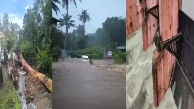 സംസ്ഥാനത്ത് മഴ ശക്തം; മുല്ലപ്പെരിയാര്‍ അണക്കെട്ടിന്റെ സ്പില്‍വേ ഷട്ടറുകള്‍ തുറന്നു, ഇടുക്കിയിൽ ഉരുൾപൊട്ടൽ