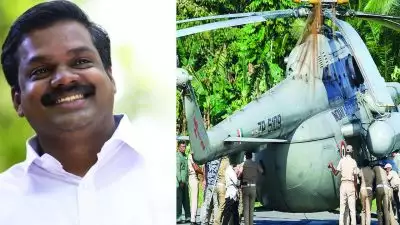 'കോൺക്രീറ്റ് താഴ്ന്നാൽ എന്താ പ്രശനം? മുകളിലോട്ട് ഉയർന്നല്ലേ ഹെലികോപ്റ്റർ പോകുന്നത്'; രാഷ്ട്രപതിയുടെ ഹെലികോപ്റ്റർ താഴ്ന്ന് പോയിട്ടില്ലെന്ന് കെ യു ജനീഷ് കുമാർ