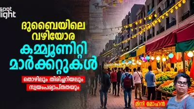 ദുബൈയിലെ വഴിയോര കമ്മ്യൂണിറ്റി മാർക്കറ്റുകൾ: തൊഴിലും തിരിച്ചറിയലും സ്വയംപര്യാപ്തതയും