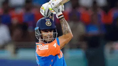 'SKY HAS NO LIMIT'; ടി-20യിൽ വീണ്ടും നാഴികക്കല്ല് പിന്നിട്ട് സൂര്യകുമാർ യാദവ്