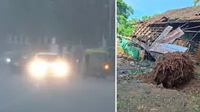 സംസ്ഥാനത്ത് കനത്ത മഴ തുടരുന്നു; വ്യാപക നാശനഷ്ടം, തൃശൂരിൽ ഇടിമിന്നലേറ്റ് വീടുകളിൽ വിള്ളൽ, കണ്ണൂരിൽ വീടുകളിലും വ്യാപാര സ്ഥാപനങ്ങളിലും വെള്ളംകയറി