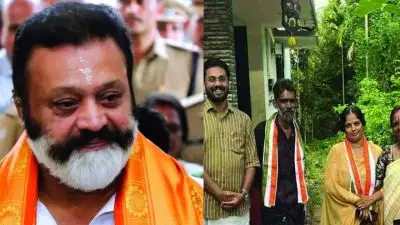 'ഞങ്ങൾ സുരേഷ് ഗോപിയുടെ പ്രജകളല്ല, കലുങ്ക് സംവാദത്തിൽ അപമാനിച്ചു'; നാല് ബിജെപി പ്രവർത്തകർ കോൺഗ്രസിൽ ചേർന്നു