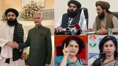 താലിബാൻ മന്ത്രിയാണ്, സ്ത്രീകൾ വേണ്ട! അഫ്ഗാൻ മന്ത്രിയുടെ ഡൽഹിയിലെ വാർത്താസമ്മേളനത്തിൽ വനിതാ മാധ്യമപ്രവർത്തകർക്ക് വിലക്ക്; പ്രതിഷേധം, പ്രധാനമന്ത്രി മറുപടി പറയണമെന്ന് കോൺഗ്രസ്