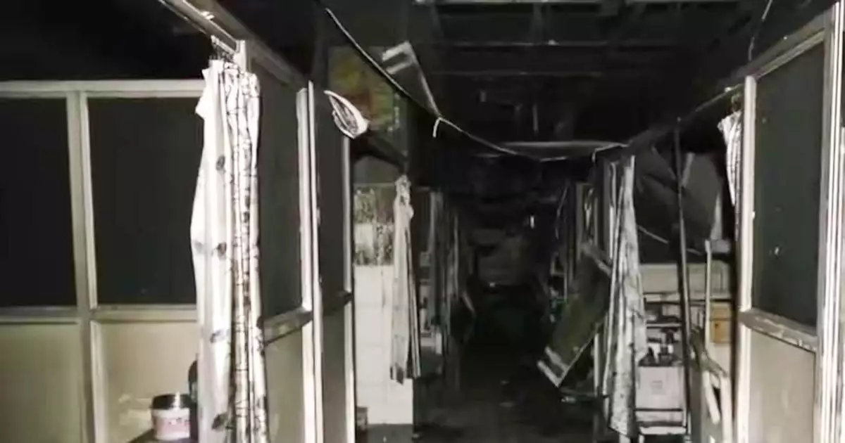 ജയ്പൂരിലെ ആശുപത്രി ഐസിയുവിൽ തീപിടിത്തം; എട്ട് രോഗികൾക്ക് ദാരുണാന്ത്യം