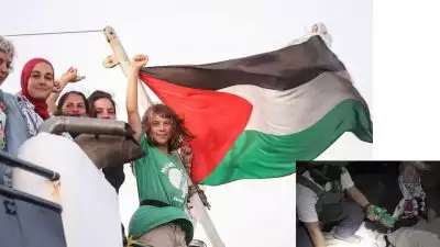 ഗാസയിലേക്കുള്ള യാത്ര, ഫ്‌ളോട്ടിലയിലെ കൂടുതൽ ബോട്ടുകൾ പിടിച്ചെടുത്ത് ഇസ്രയേൽ; ഗ്രെറ്റ തുൻബർഗ് ഉൾപ്പെടെ ഒട്ടേറെ സമാധാന പ്രവർത്തകർ കസ്റ്റഡിയിൽ