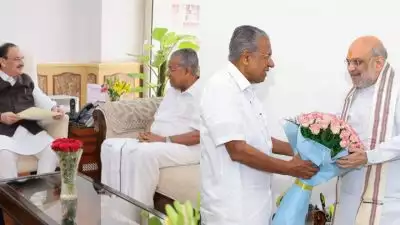 മുഖ്യമന്ത്രി ഡൽഹിയിൽ; അമിത്‍ ഷാ, ജെപി നദ്ദ, നിതിൻ ഗഡ്കരി എന്നിവരുമായി കൂടിക്കാഴ്ച നടത്തി