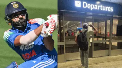 'ONE LAST TIME'; ഓസീസ് മണ്ണിനോട് വിടചൊല്ലി രോഹിത് ശർമ്മ