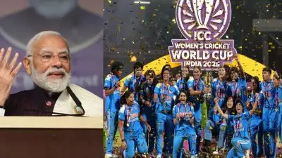 'കോടിക്കണക്കിന് യുവാക്കൾക്ക് പ്രചോദനം'; വനിതാ ലോകകപ്പ് കിരീടം നേടിയ ഇന്ത്യൻ ടീമിനെ അഭിനന്ദിച്ച് പ്രധാനമന്ത്രി
