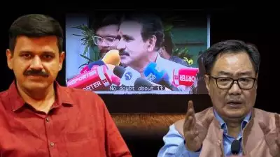 'എടാ ദ്രോഹി കിരൺ റിജിജു...; എന്റെ ഗോപാലകൃഷ്ണൻ വ്യാജനാണെന്ന് പറഞ്ഞുകളഞ്ഞല്ലോടാ, നീയൊന്നും ഗുണം പിടിക്കില്ലെടാ'; പരിഹാസ പോസ്റ്റുമായി സന്ദീപ്  വാര്യർ