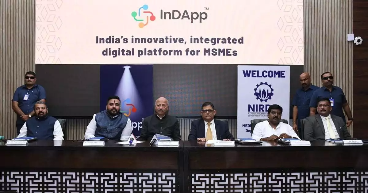 എംഎസ്എംഇ മേഖലയ്ക്കായി ഇന്ത്യയുടെ 'ആലിബാബ' ആകാൻ ഇൻഡ്ആപ്പ്; വികസിപ്പിച്ചെടുത്ത് എൻ ഐ ആർ ഡി സി