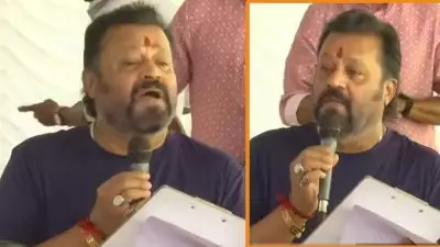 'ആ മാക്രിയുടെ മൂക്കിന് താഴെയാണ് പദ്ധതി കൊടുത്തത് '; തൃശൂര്‍ എംപിയെ ഞോണ്ടാന്‍ വരരുത്, മാന്തി പൊളിച്ചുകളയുമെന്ന് സുരേഷ് ഗോപി