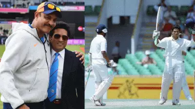 'മിണ്ടാതിരിക്ക് സച്ചിനെ, നീ നാവുകൊണ്ടല്ല ബാറ്റുകൊണ്ട് വേണം അവന്മാർക്കുള്ള മറുപടി കൊടുക്കാൻ'; സച്ചിനൊപ്പം സ്ലെഡ്ജിങ്ങിന് ഇരയായതിനെ കുറിച്ച് രവി ശാസ്ത്രി