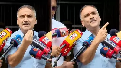 'വിജയകുമാരി ടീച്ചറുടെ വീട്ടിൽ അന്നം വിളമ്പിക്കൊടുക്കുന്നത് ഒരു ദളിത് ആണ്, അങ്ങനെയുള്ള ഒരാളിനെയാണ് അധിക്ഷേപിക്കുന്നത്'; വിവാദ പരാമർശവുമായി ബിജെപി സെനറ്റ് അംഗം വിനോദ് കുമാർ