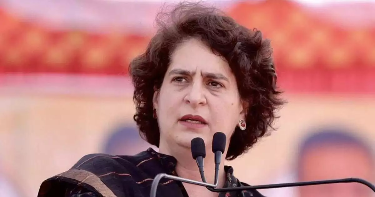 'ജനങ്ങൾ ബിജെപിയിൽ അസംതൃപ്തർ, ജനങ്ങൾക്ക് മന്ത്രിമാരിലും മന്ത്രിസഭയിലും വിശ്വാസം നഷ്ടപ്പെട്ടു'; കോൺഗ്രസ് ഭരണഘടനയെ സംരക്ഷിക്കുമെന്ന് പ്രിയങ്ക ഗാന്ധി