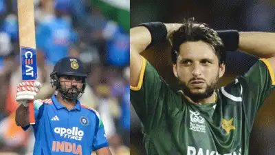 അഫ്രീദി ചേട്ടാ, ആ ഒന്നാം സ്ഥാനം ഞാൻ ഇങ് എടുക്കുവാ; വീണ്ടും ചരിത്ര നേട്ടം സ്വന്തമാക്കി രോഹിത് ശർമ്മ