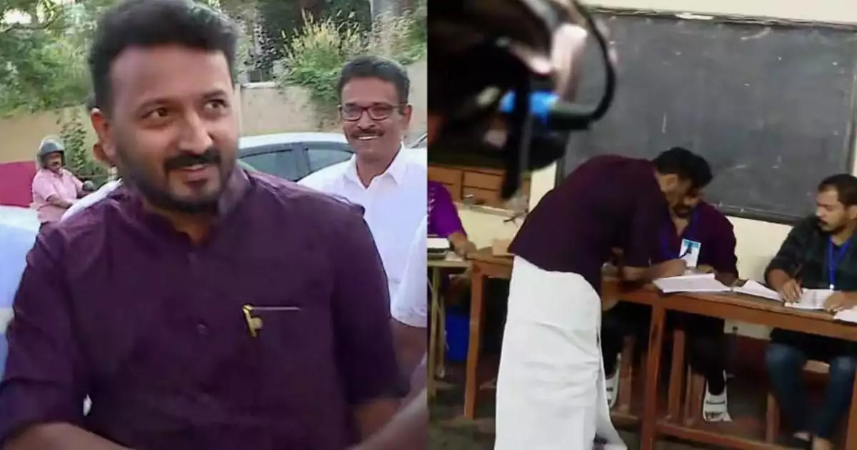 ഒളിവുജീവിതം അവസാനിപ്പിച്ച് രാഹുൽ മാങ്കൂട്ടത്തിൽ; പതിനഞ്ചാം ദിവസം പാലക്കാട് വോട്ട് ചെയ്യാനെത്തി, കുന്നത്തൂര്മേട് ബൂത്തില് സമ്മതിദാനാവകാശം രേഖപ്പെടുത്തി