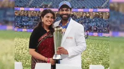 ' ചില ഇന്ത്യൻ താരങ്ങൾ വിദേശ പര്യടനങ്ങൾക്ക് പോകുമ്പോൾ മോശമായ പ്രവർത്തികളിൽ ഏർപ്പെടാറുണ്ട്'; വെളിപ്പെടുത്തലുമായി റിവാബ ജഡേജ