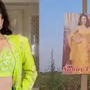 കണ്ണേറ് തട്ടരുത്.. പാടത്ത് കരിങ്കോലത്തിന് പകരം 'സണ്ണി ലിയോണ്‍'; അപമാനിച്ചുവെന്ന് വിമര്‍ശനം