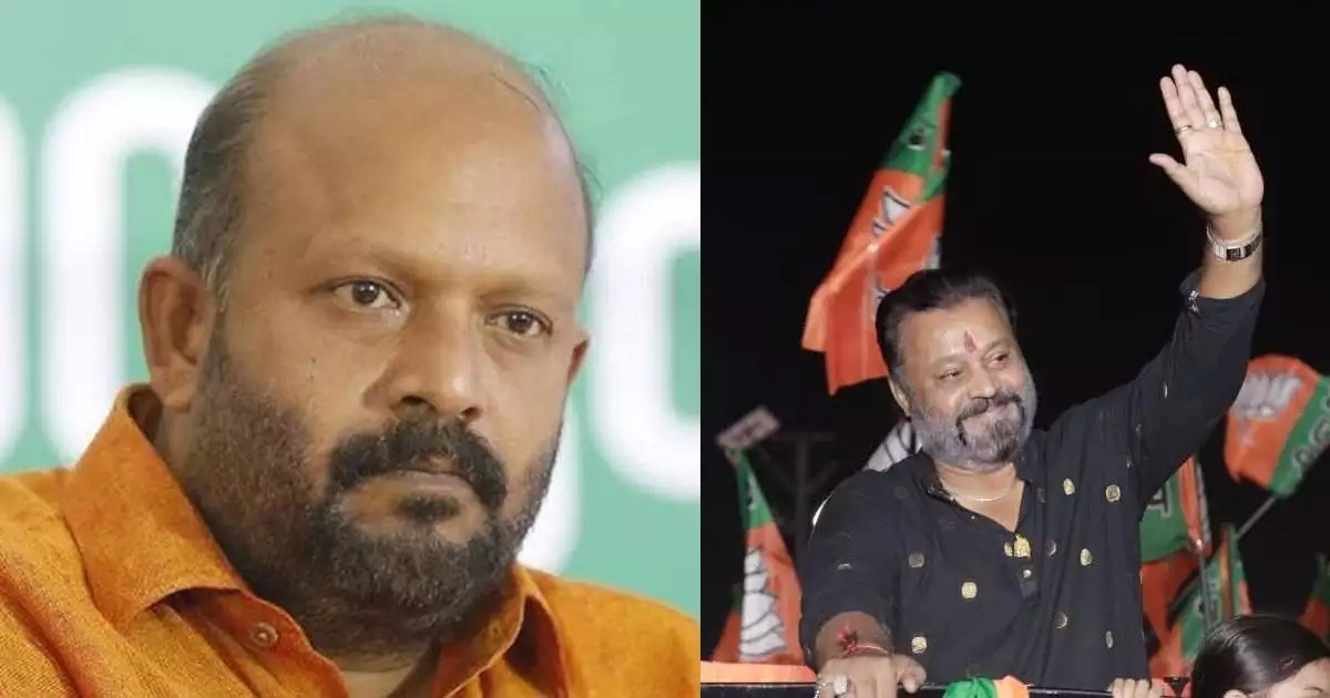 'ലോക്സഭാ തിരഞ്ഞെടുപ്പില് തൃശൂരില് വോട്ട്, തദ്ദേശ തിരഞ്ഞെടുപ്പില് തിരുവനന്തപുരത്ത്'; സുരേഷ് ഗോപി വോട്ട് ചെയ്തത് ചട്ടവിരുദ്ധമായി, തിരഞ്ഞെടുപ്പ് കമ്മീഷൻ മറുപടി പറയണമെന്ന് വിഎസ് സുനില്കുമാര്