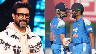 'വിരമിക്കുമ്പോൾ ഇക്കാര്യം ഒന്ന് ആദ്യം പരി​ഗണിക്കൂ'; കോഹ്ലിക്കും രോഹിത്തിനും ഒരു ഓഫറുമായി അഭിഷേക് ബച്ചൻ