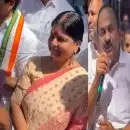 ഐഷ പോറ്റി കോണ്‍ഗ്രസില്‍; സ്വീകരിച്ച് നേതാക്കൾ