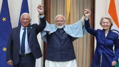 ഉഭയകക്ഷി വ്യാപാര കരാര്‍ പ്രഖ്യാപിച്ച് ഇന്ത്യയും യൂറോപ്യന്‍ യൂണിയനും; 'അന്താരാഷ്ട്ര തലത്തില്‍ കൂടുതല്‍ കരുത്തും സ്ഥിരതയും യൂറോപ്യന്‍ യൂണിയനുമായുള്ള പങ്കാളിത്തം നല്‍കും'