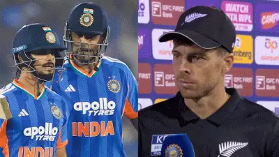 'അവന്മാർക്കെതിരെ 200 ഒന്നും അടിച്ചാൽ പോരാ'; ഇന്ത്യയുടെ പ്രകടനത്തെ പുകഴ്ത്തി ന്യുസിലാൻഡ് നായകൻ