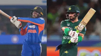 'ടി-20 ലോകകപ്പിൽ സാഹിബ്‌സാദ ഫർഹാനെക്കാൾ അഭിഷേക് ശർമ്മ സിക്സുകൾ നേടിയാൽ ലാഹോറിൽ ഞാൻ നഗ്നനായി ഓടും': തൻവീർ അഹമ്മദ്