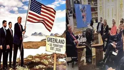 ട്രംപിന്റെ പ്രകോപനം, ഗ്രീന്‍ലാന്‍ഡിനേയും കാനഡയേയും യുഎസിന്റെ ഭാഗമാക്കി പുത്തന്‍ ഭൂപടം; നോക്കുകുത്തികളാക്കി നാറ്റോ സഖ്യകക്ഷികളെ പരിഹസിച്ച് വെല്ലുവിളി