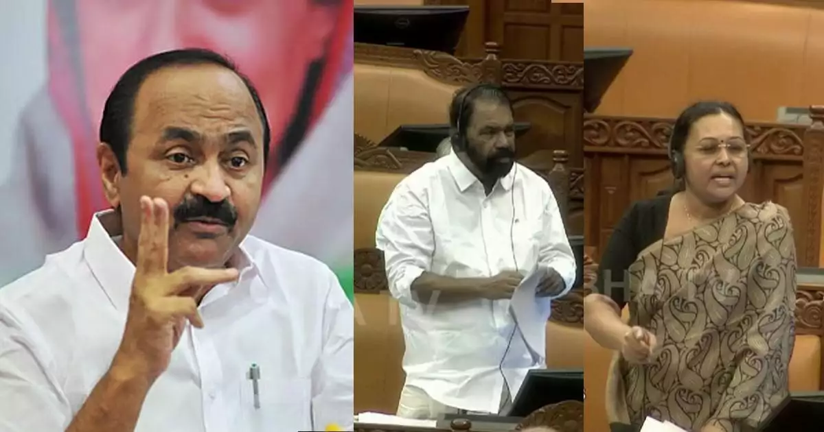 'ശബരിമല സ്വർണക്കൊള്ളയിൽ സോണിയാ ഗാന്ധിയുടെ പങ്ക് അന്വേഷിക്കണമെന്ന് പറയുന്ന മന്ത്രിമാര് സംസാരിക്കുന്നത് സമനില തെറ്റിയവരെപ്പോലെ'; വി ഡി സതീശൻ