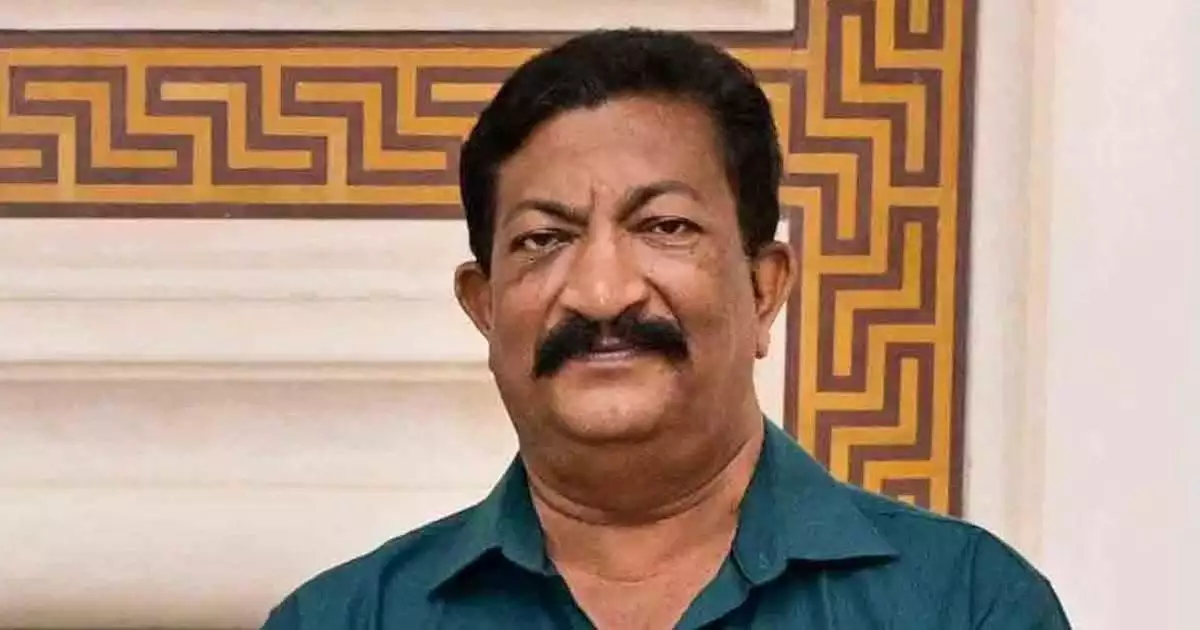 പി ടി ഉഷയുടെ ഭര്ത്താവ് വി ശ്രീനിവാസന് അന്തരിച്ചു