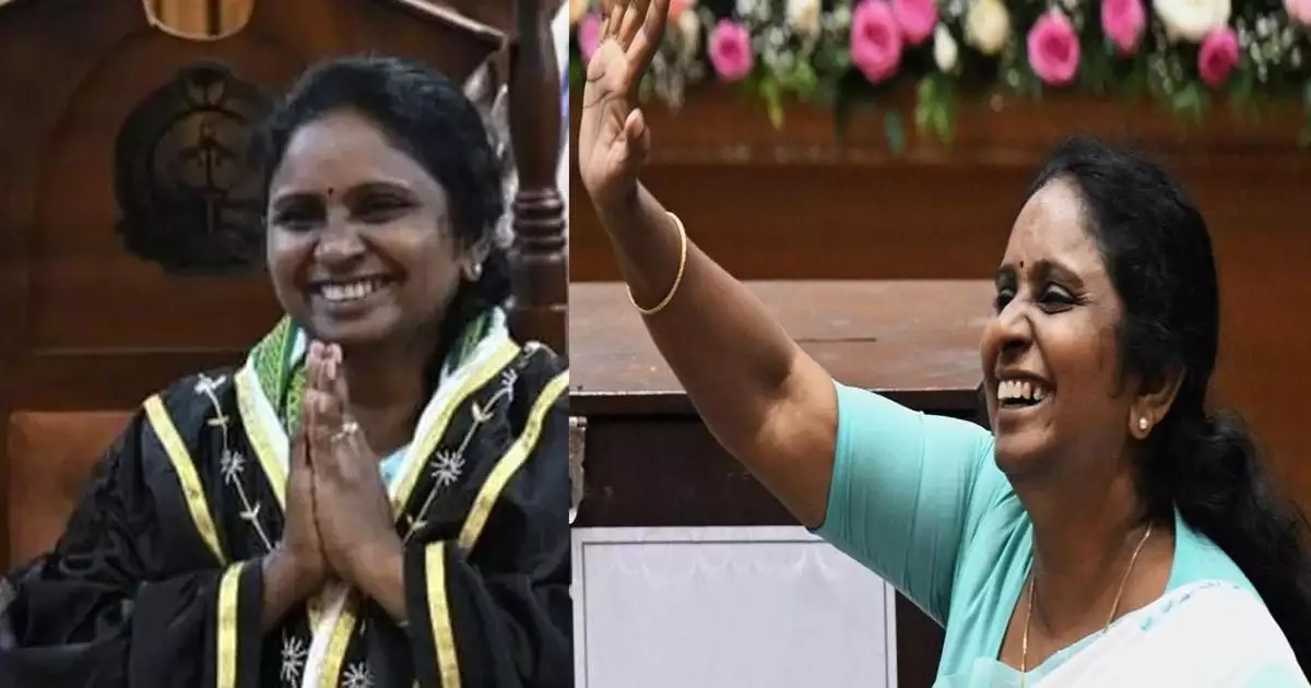 'കൊച്ചി മേയര് പദവി കിട്ടാന് സഹായിച്ചത് ലത്തീന് സഭ'; സഭാ നേതൃത്വം തനിക്കായി പറഞ്ഞു, സഭാ നേതാക്കള്ക്ക് നന്ദിയെന്ന് വി കെ മിനിമോള്