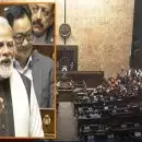 'ഏകാധിപത്യം സഭയില്‍ അനുവദിക്കില്ല, പ്രതിപക്ഷ ശബ്ദം അടിച്ചമര്‍ത്താന്‍ അനുവദിക്കില്ല'; പ്രതിപക്ഷനേതാവിനെ സംസാരിക്കാന്‍ അനുവദിച്ചില്ല, ഇറങ്ങിപ്പോയി പ്രതിപക്ഷം; ലോക്‌സഭയില്‍ നടത്താനാവാത്ത നന്ദി പ്രമേയവുമായി നരേന്ദ്ര മോദി രാജ്യസഭയില്‍