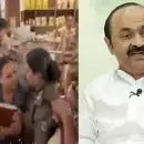 കെഎസ്‌യു പ്രവര്‍ത്തകര്‍ മന്ത്രി വീണാ ജോര്‍ജിന്റെ അടുത്തുപോലും എത്തിയില്ല, മന്ത്രിയാണ് ആക്രോശിച്ച് പ്രവര്‍ത്തകരുടെ നേരെ എത്തിയതെന്ന് വി ഡി സതീശന്‍; പുറത്തുവന്ന ദൃശ്യങ്ങള്‍ നോക്കൂ