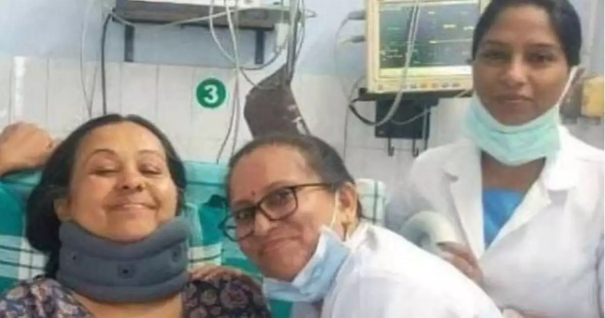 'മന്ത്രി അഭിനയിച്ചു, നാടകം കളിച്ചു എന്ന പ്രചാരണം മനുഷ്യത്വം ഇല്ലായ്മ, ഇത്ര ക്രൂരത അരുത്'; സെൽഫി വിവാദത്തിൽ വിശദീകരണവുമായി നഴ്സ്