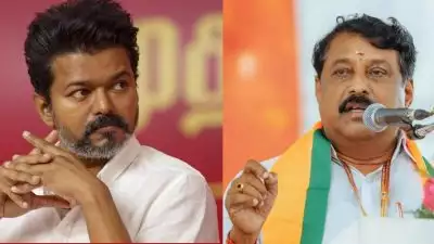 ‘വിജയ് ആദ്യം തൃഷയെ വിട്ട് പുറത്തു വരണം’; അധിക്ഷേപ പരാമർശവുമായി തമിഴ്‌നാട് ബിജെപി അധ്യക്ഷൻ