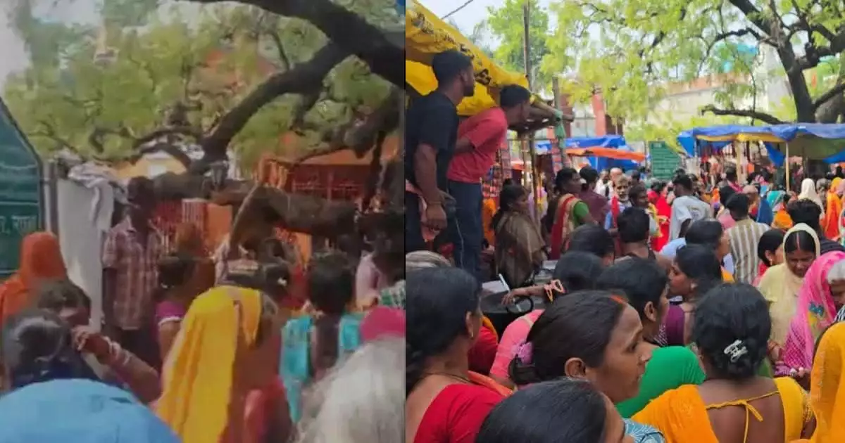 ബിഹാറിലെ ക്ഷേത്രത്തിൽ തിക്കിലും തിരക്കിലും പെട്ട് 8 സ്ത്രീകൾ മരിച്ചു; നിരവധി പേർക്ക് പരിക്ക്